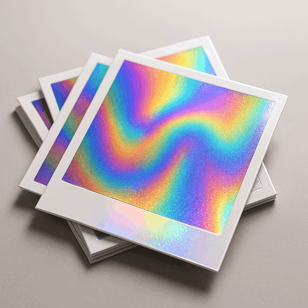 Servicio de Laminado Holográfico (Hoja A4)